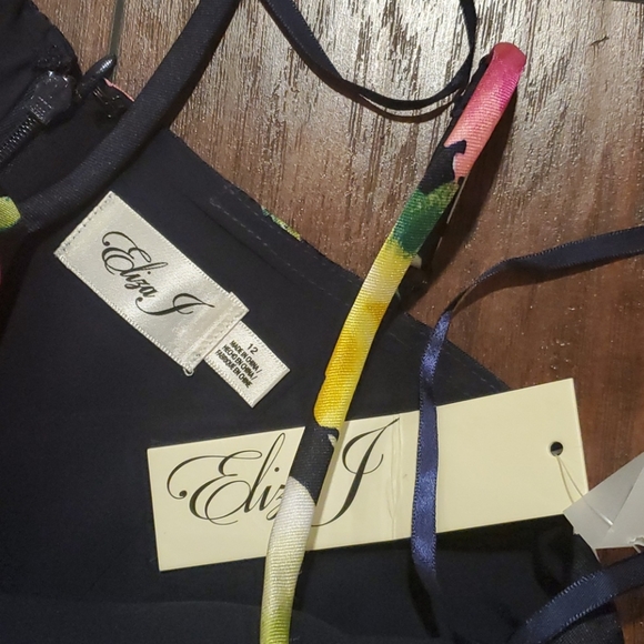 NWT Eliza J Floral boho Cocktail summer dress - Picture 8 of 16